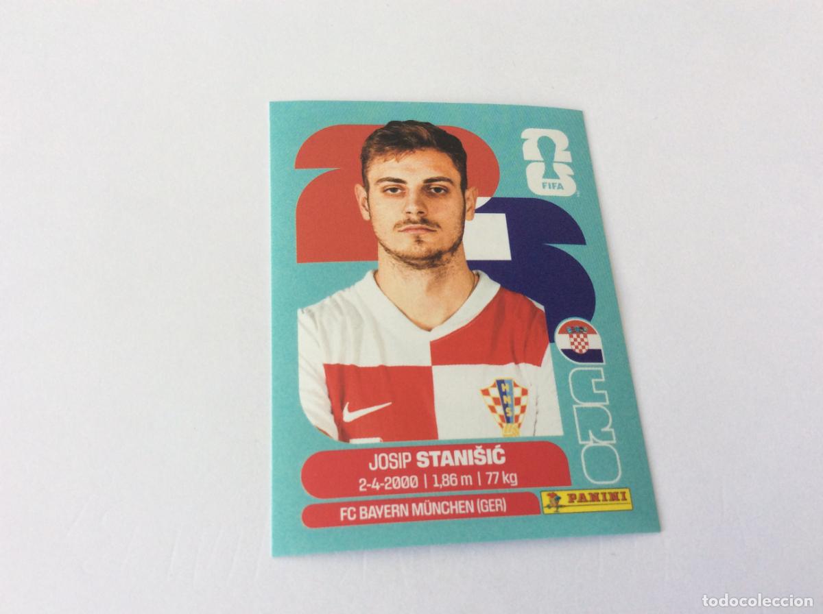 Cromos de f&uacute;tbol: CRO5 CRO 5 Josip Stani&scaron;ić Croacia Sticker Cromo FIFA World Cup 2026 26 Panini Mundial