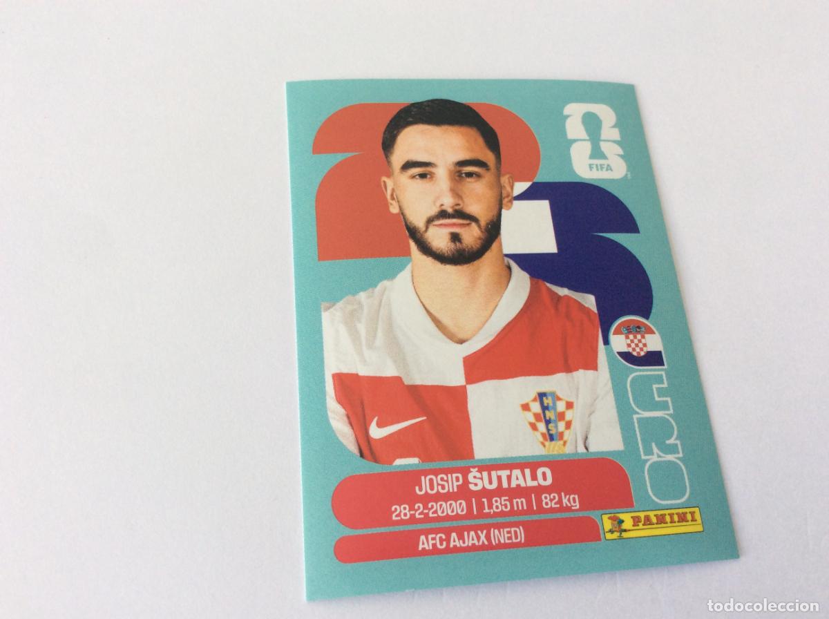 Cromos de f&uacute;tbol: CRO7 CRO 7 Josip Sutalo Croacia Sticker Cromo FIFA World Cup 2026 26 Panini Mundial