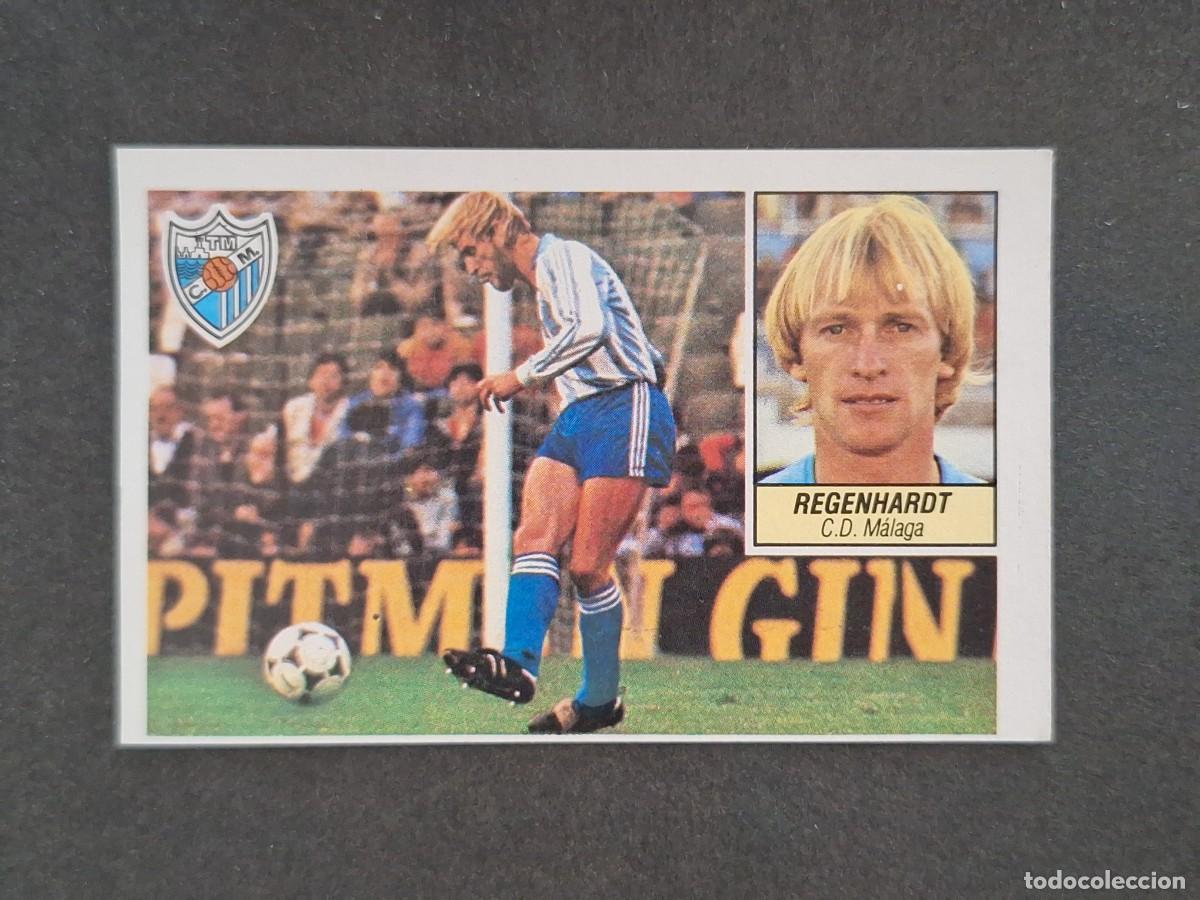 Cromos de f&uacute;tbol: L5 REGENHARDT C. D. MALAGA LIGA ESTE 1984 1985 84 85 DESPEGADO RECUPERADO