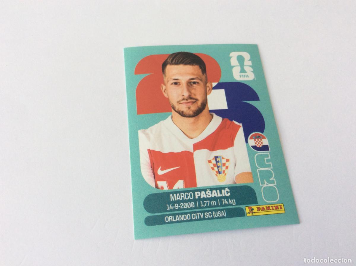 Cromos de f&uacute;tbol: CRO17 CRO 17 Marco Pasalic Croacia Sticker Cromo FIFA World Cup 2026 26 Panini Mundial