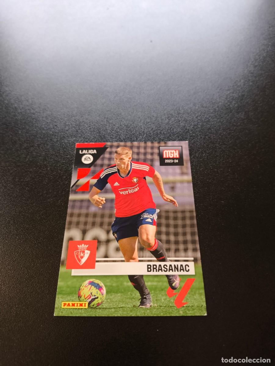 Cromos de f&uacute;tbol: 281 Brasanac OSASUNA PANINI LIGA MEGACRACKS MGK 2023 2024 23 24 NO ESTE