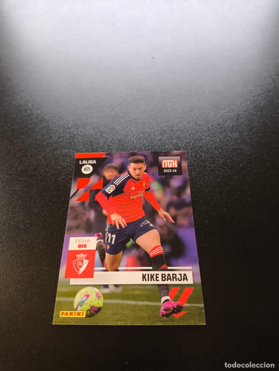 Cromos de f&uacute;tbol: 281 BIS Kike Barja OSASUNA PANINI LIGA MEGACRACKS MGK 2023 2024 23 24 NO ESTE