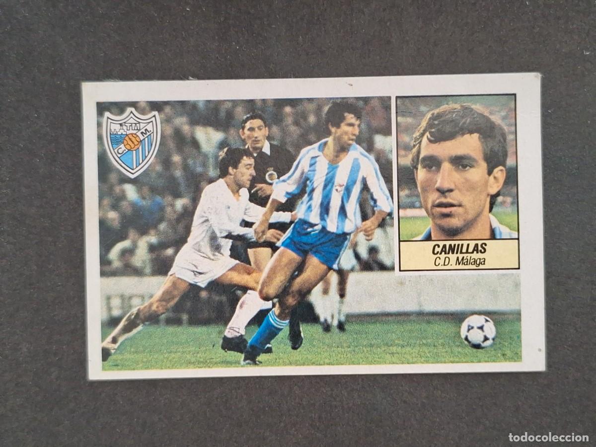 Cromos de f&uacute;tbol: L5 CANILLAS C. D. MALAGA LIGA ESTE 1984 1985 84 85 DESPEGADO RECUPERADO