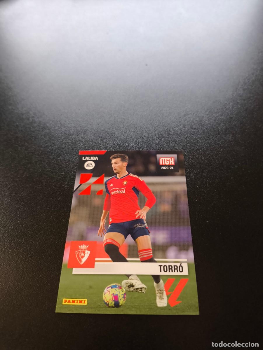 Cromos de f&uacute;tbol: 282 Torr&oacute; OSASUNA PANINI LIGA MEGACRACKS MGK 2023 2024 23 24 NO ESTE