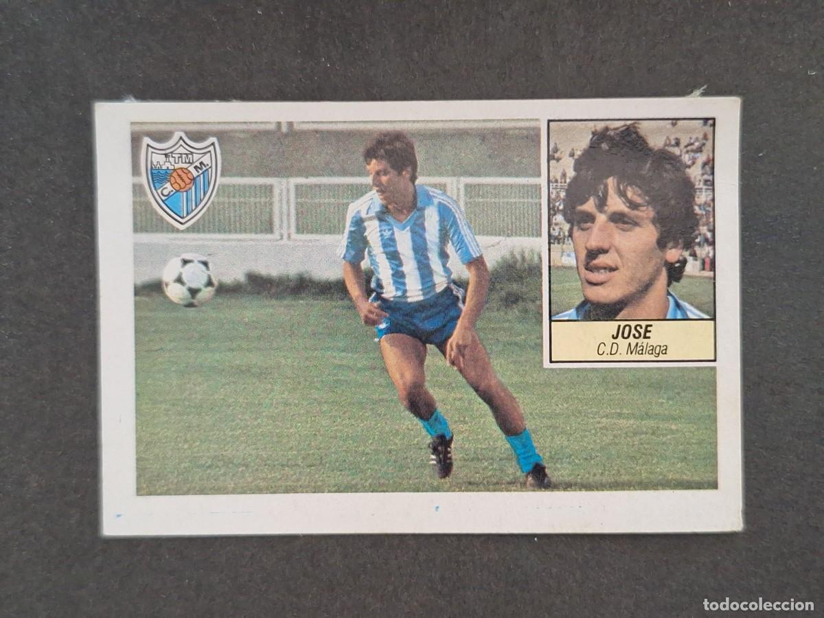 Cromos de f&uacute;tbol: L5 JOSE C. D. MALAGA LIGA ESTE 1984 1985 84 85 DESPEGADO RECUPERADO