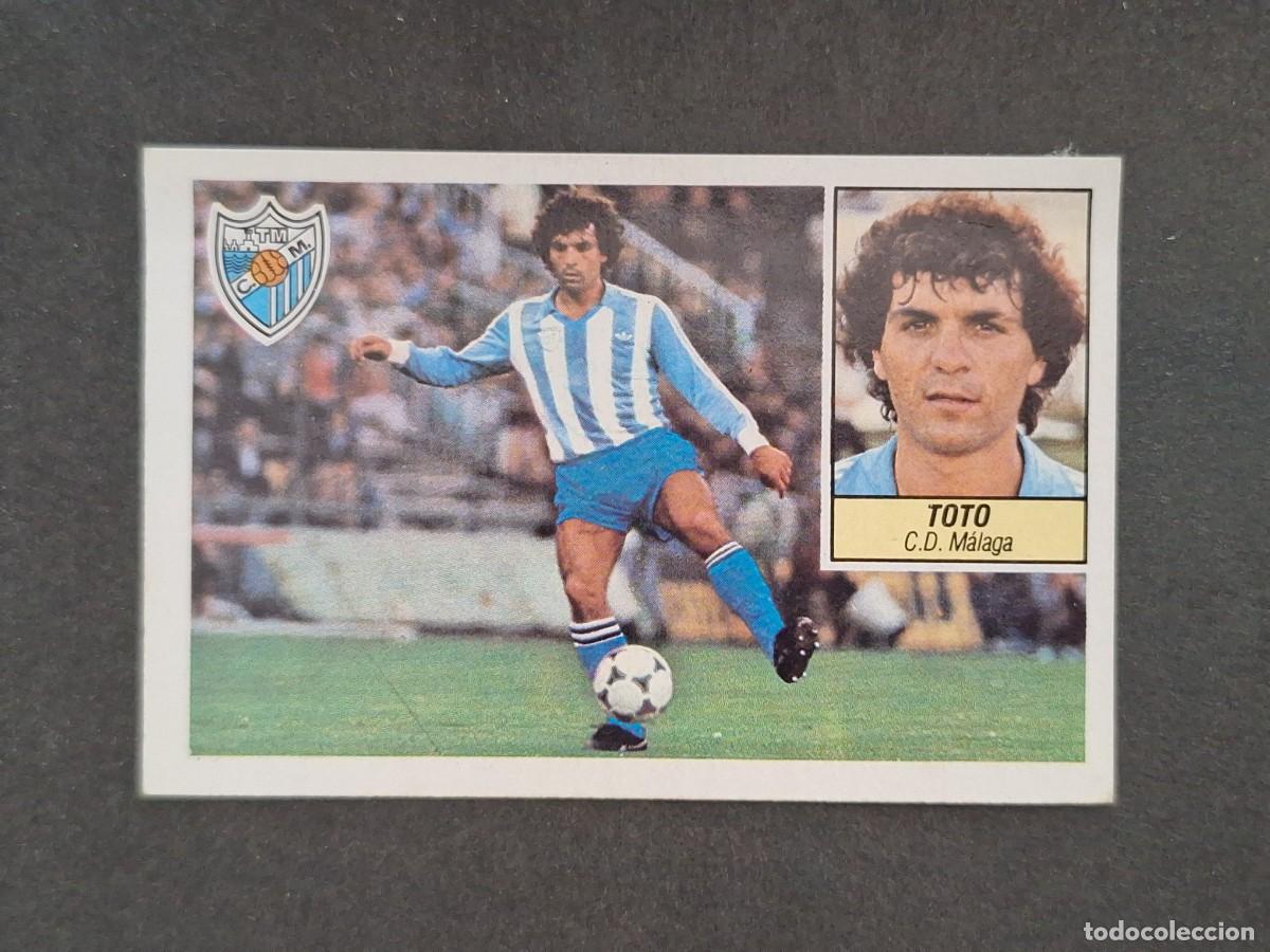Cromos de f&uacute;tbol: L5 TOTO C. D. MALAGA LIGA ESTE 1984 1985 84 85 DESPEGADO RECUPERADO
