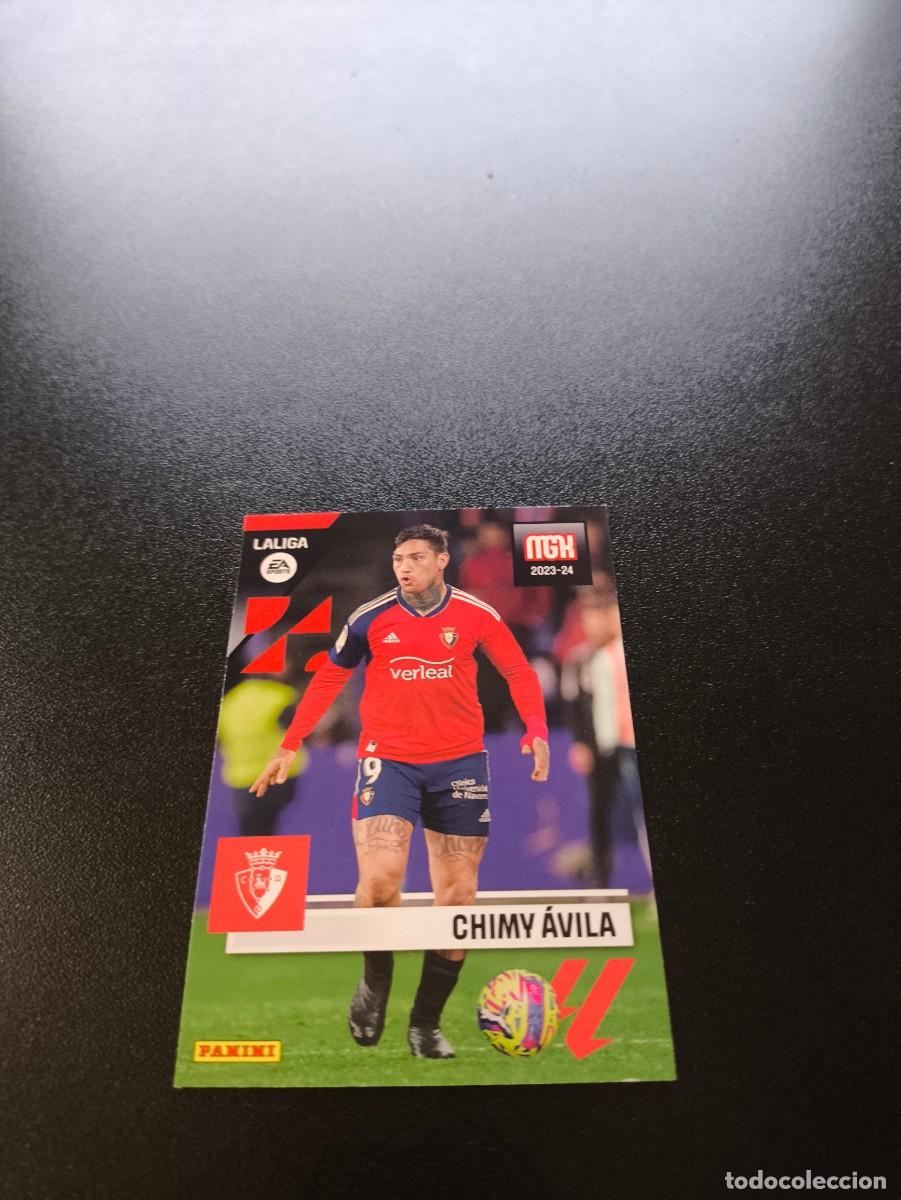 Cromos de f&uacute;tbol: 287 Chimy &Aacute;vila OSASUNA PANINI LIGA MEGACRACKS MGK 2023 2024 23 24 NO ESTE