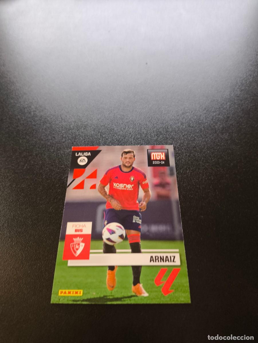 Cromos de f&uacute;tbol: 288 BIS Arnaiz OSASUNA PANINI LIGA MEGACRACKS MGK 2023 2024 23 24 NO ESTE