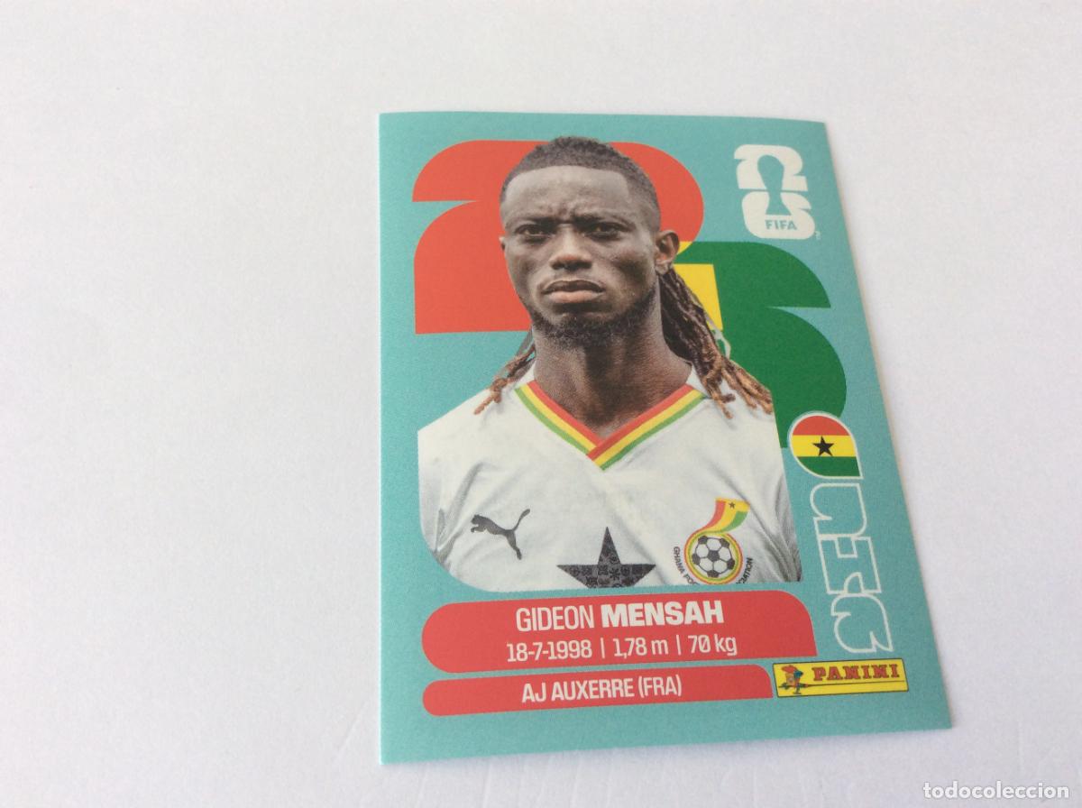 Cromos de f&uacute;tbol: GHA7 GHA 7 Gideon Mensah Ghana Sticker Cromo FIFA World Cup 2026 26 Panini Mundial
