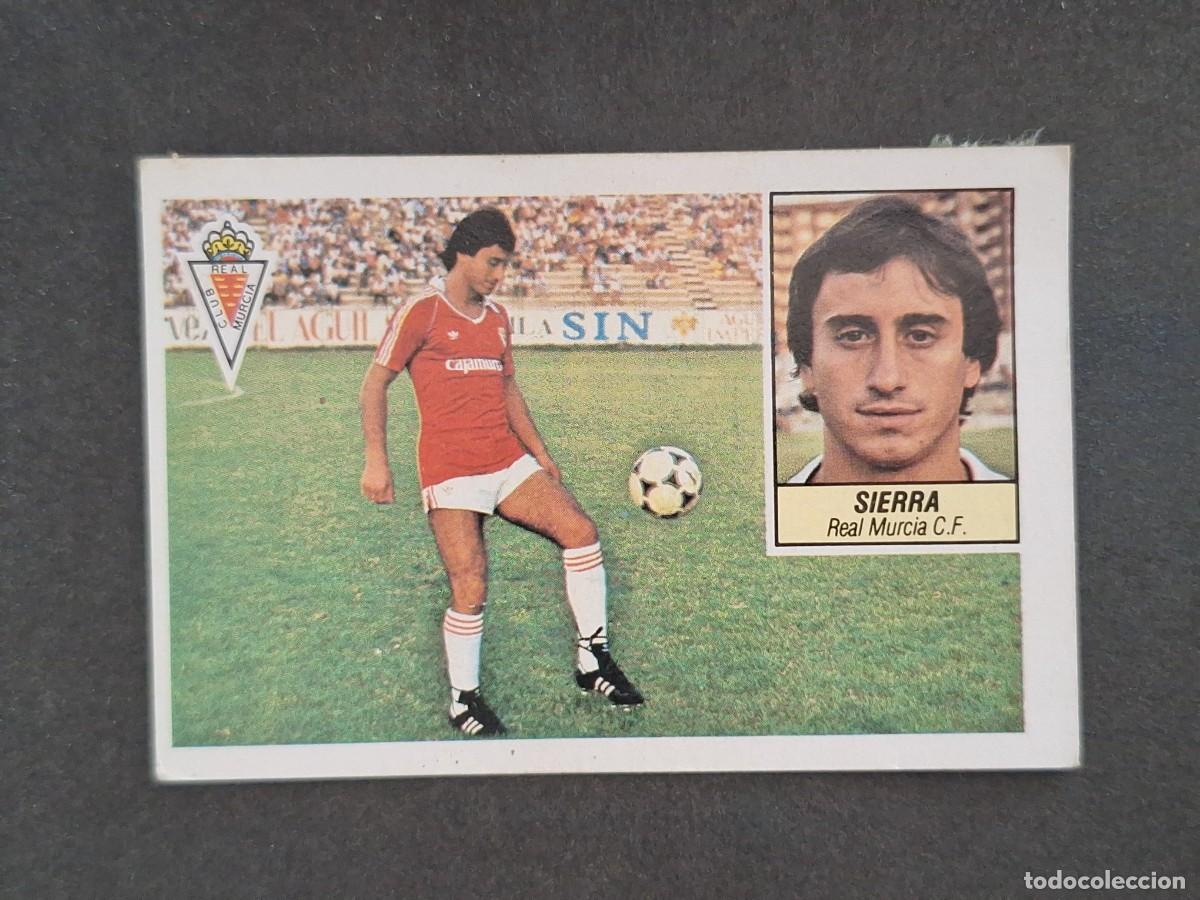 Cromos de f&uacute;tbol: L5 SIERRA REAL MURCIA C. F. LIGA ESTE 1984 1985 84 85 DESPEGADO RECUPERADO