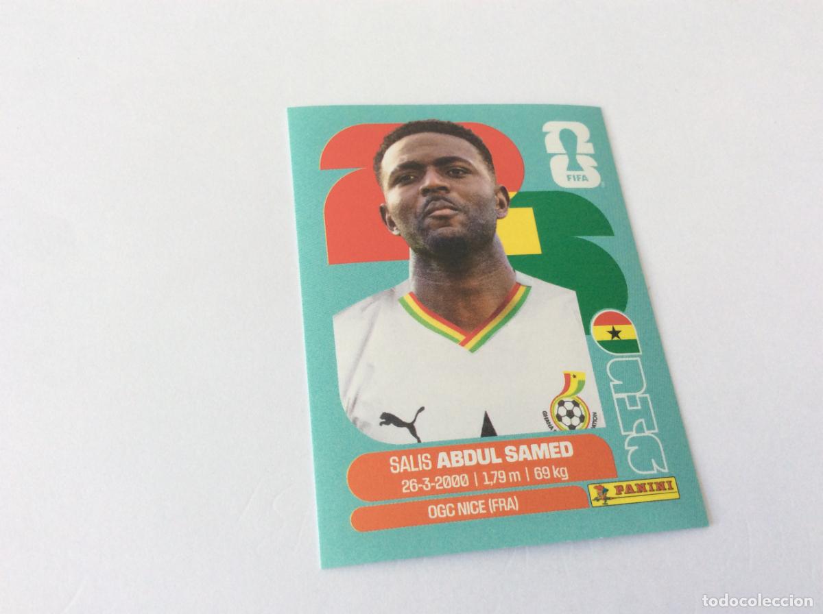 Figurine di Calcio: GHA11 GHA 11 Salis Abdul Samed Ghana Sticker Cromo FIFA World Cup 2026 26 Panini Mundial