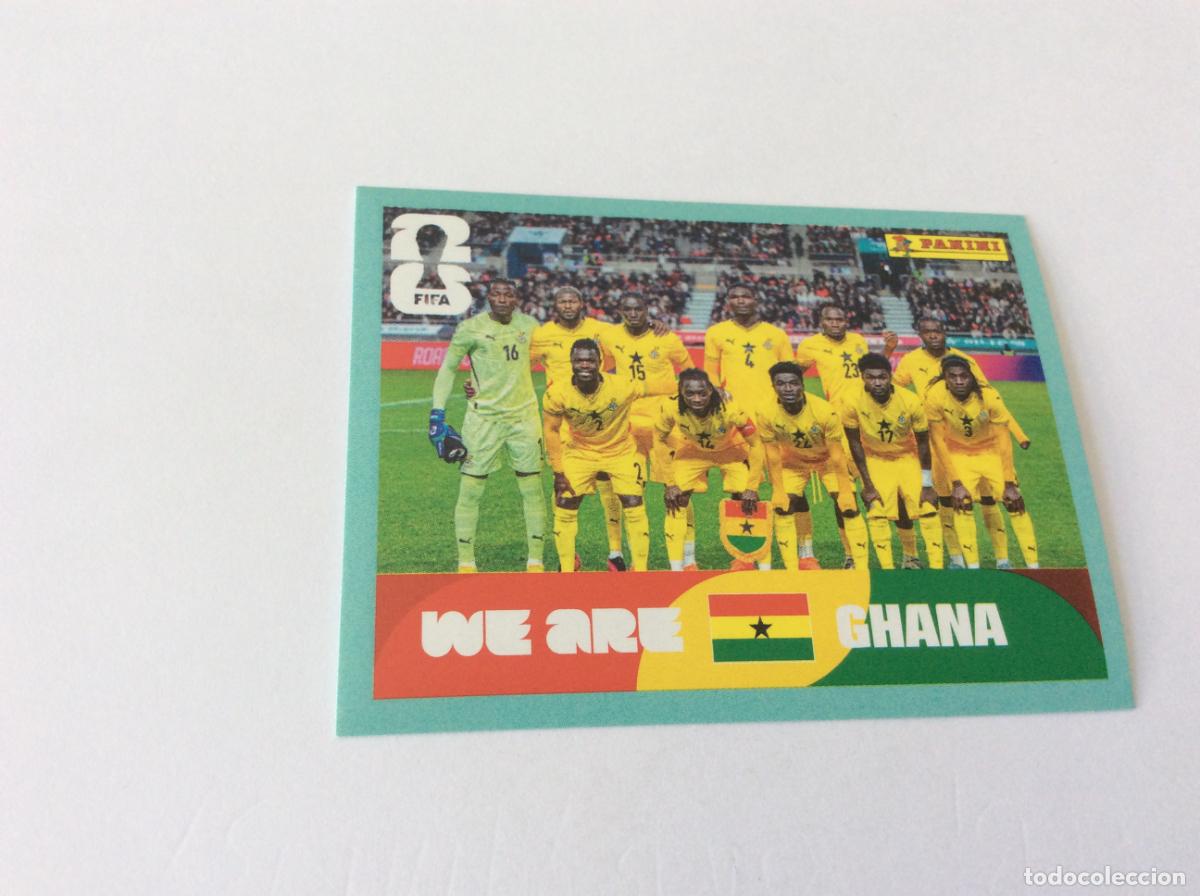 Cromos de f&uacute;tbol: GHA13 GHA 13 Equipo Ghana Sticker Cromo FIFA World Cup 2026 26 Panini Mundial