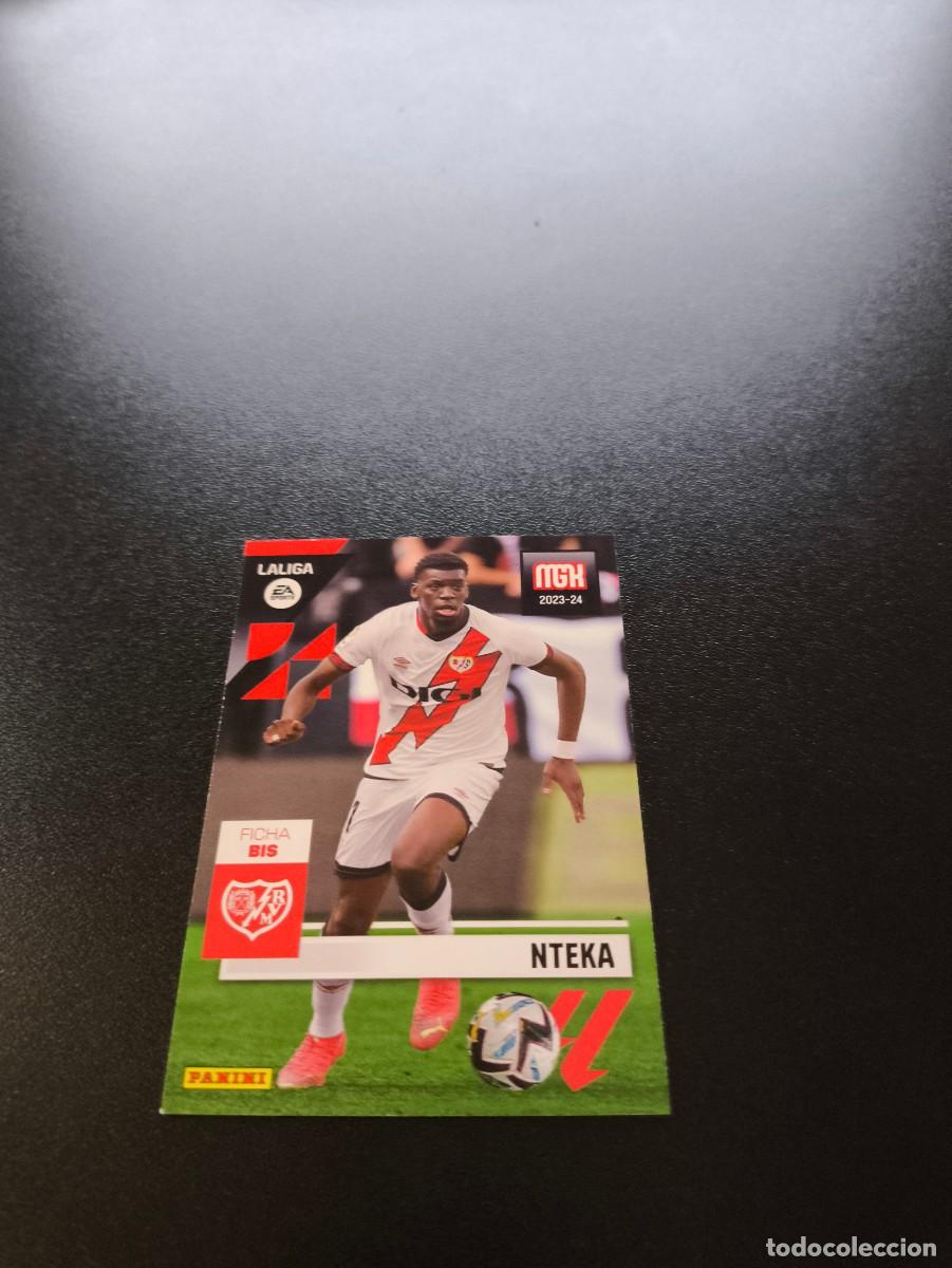 Cromos de f&uacute;tbol: 301 BIS Nteka RAYO VALLECANO PANINI LIGA MEGACRACKS MGK 2023 2024 23 24 NO ESTE
