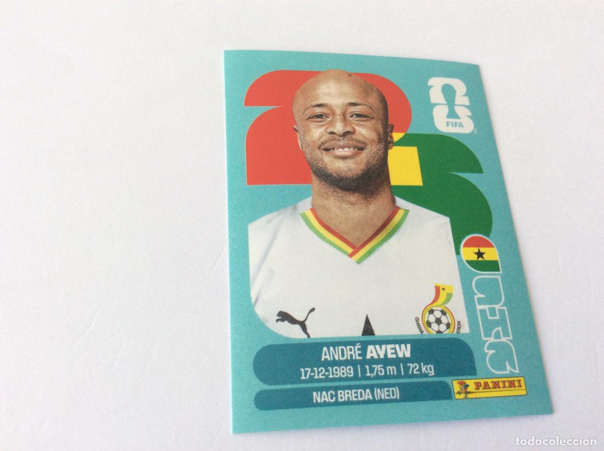 Cromos de f&uacute;tbol: GHA17 GHA 17 Andr&eacute; Ayew Ghana Sticker Cromo FIFA World Cup 2026 26 Panini Mundial