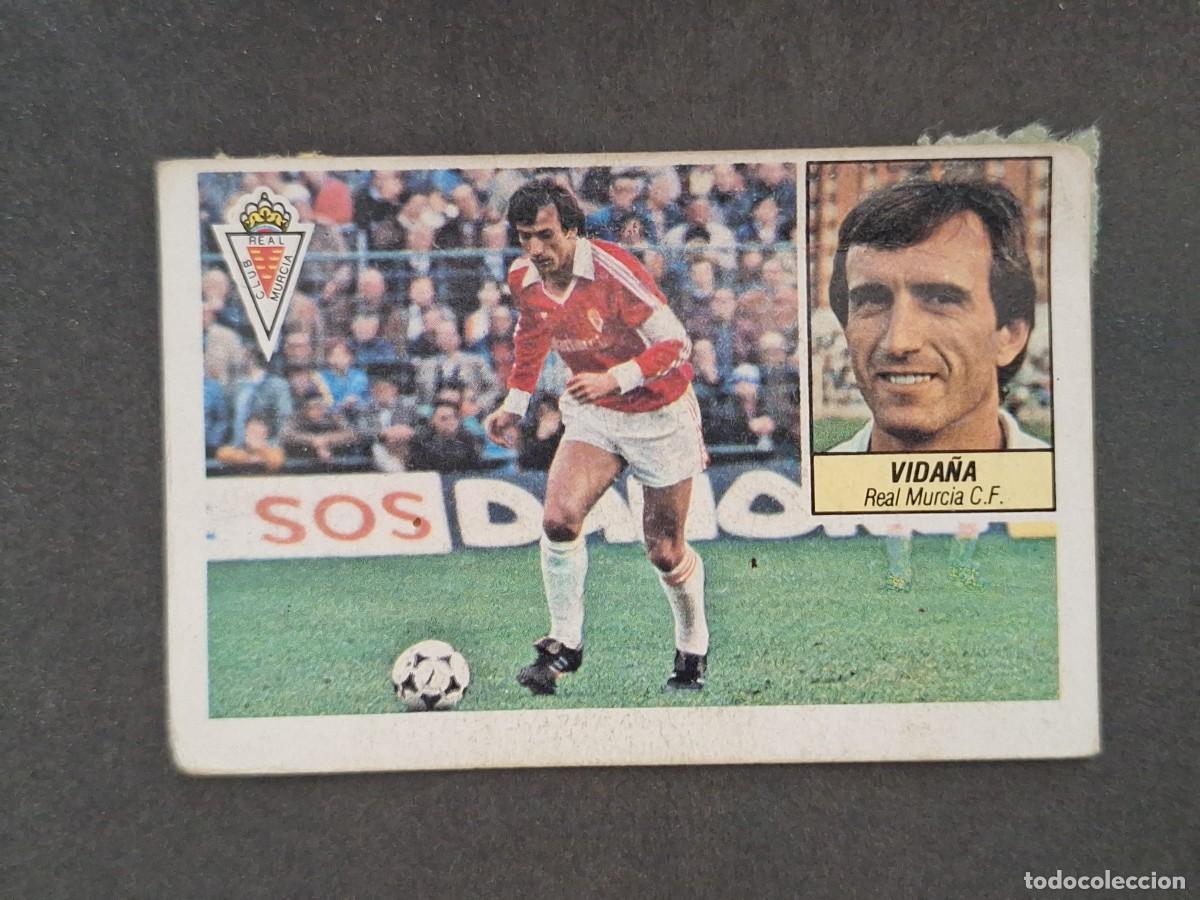 Football Stickers: L5 VIDA&Ntilde;A REAL MURCIA C. F. LIGA ESTE 1984 1985 84 85 DESPEGADO RECUPERADO