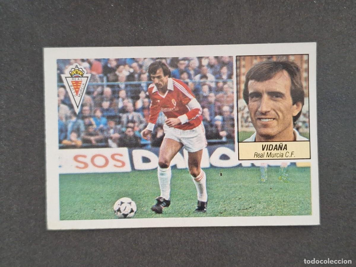 Cromos de Futebol: L5 VIDA&Ntilde;A REAL MURCIA C. F. LIGA ESTE 1984 1985 84 85 DESPEGADO RECUPERADO