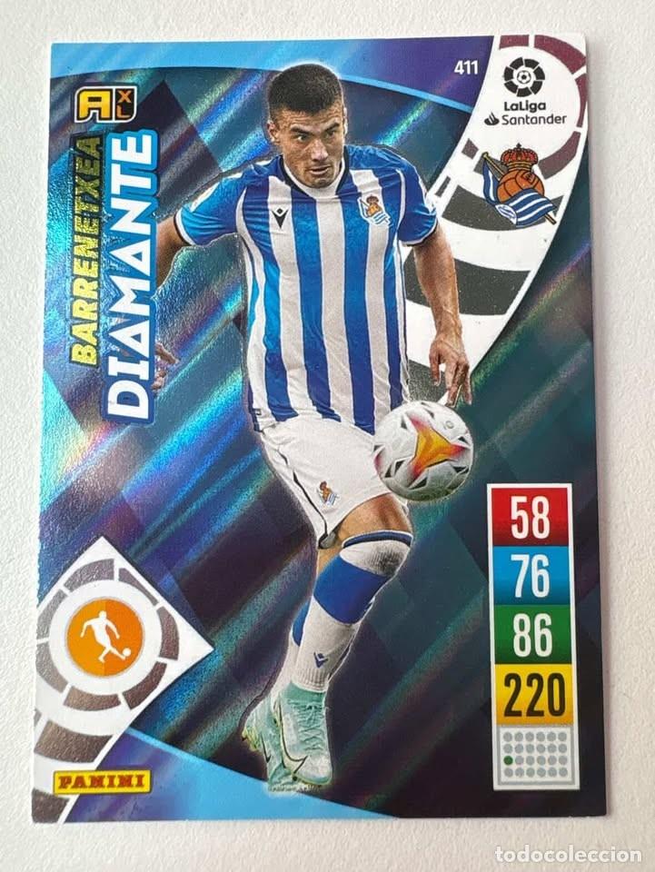 Cartes &agrave; collectionner de Football: Carta Barrenetxea Real Sociedad 411 Adrenalyn 2021-22