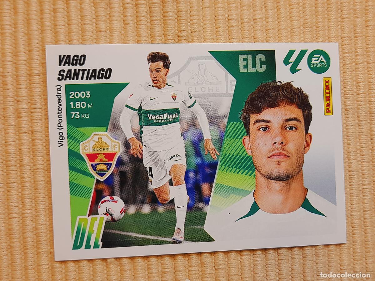 Cartes &agrave; collectionner de Football: CROMO 16 YAGO SANTIAGO (ELCHE CF) LIGA 25-26 2025 2026 &Aacute;LBUM ESTE