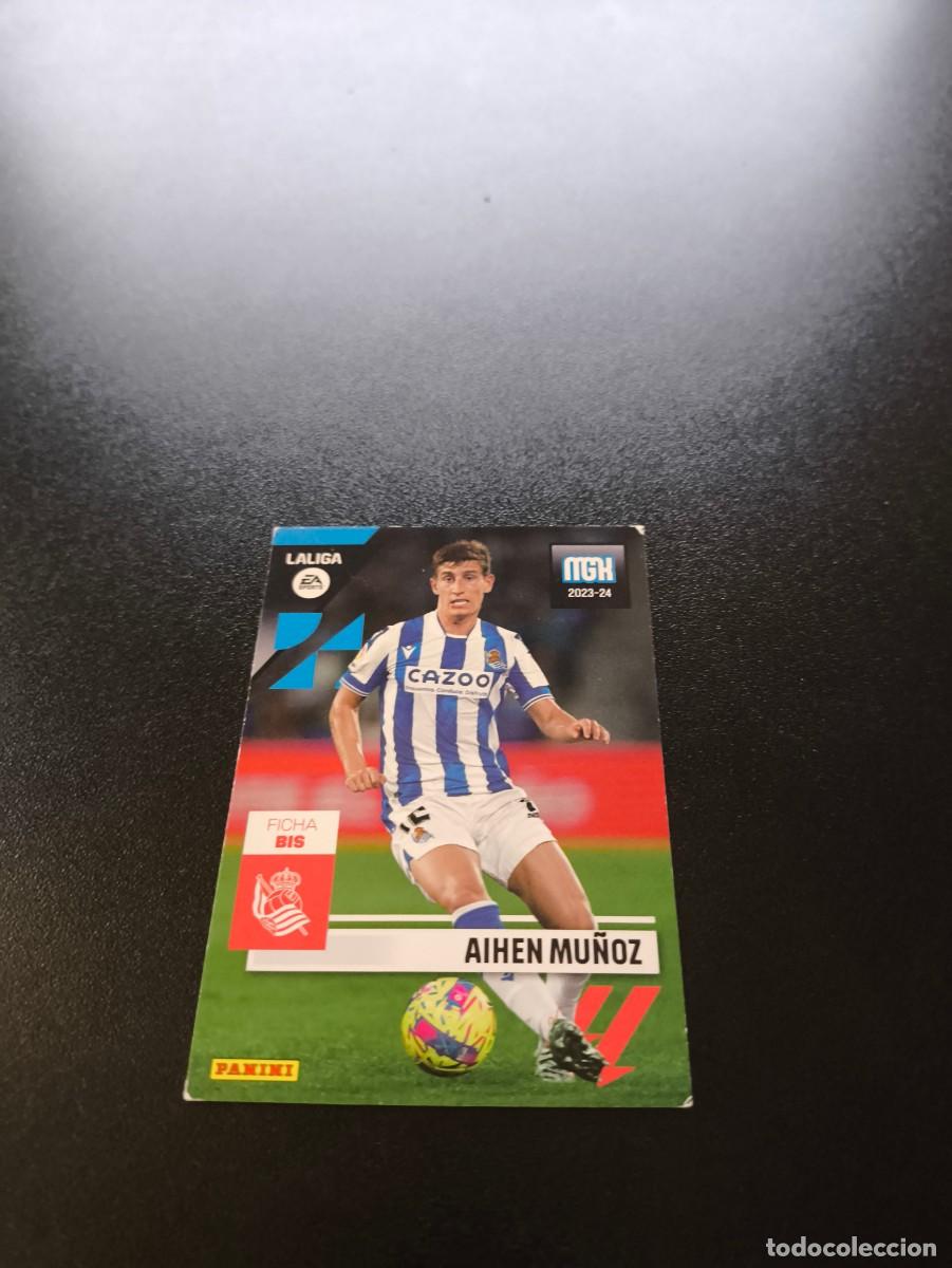 Cartes &agrave; collectionner de Football: 310 BIS Aihen Munoz REAL SOCIEDAD PANINI LIGA MEGACRACKS MGK 2023 2024 23 24 NO ESTE