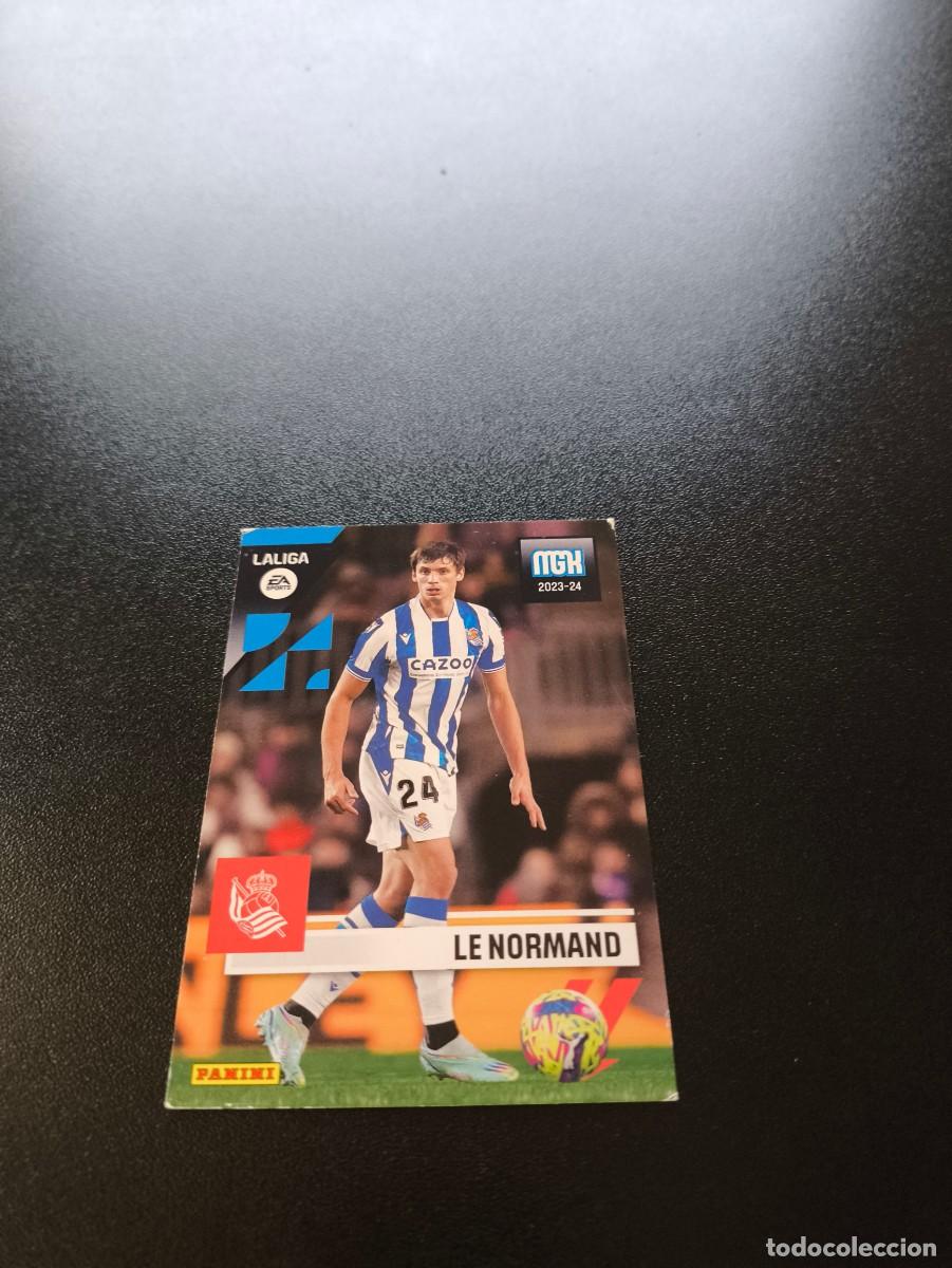 Cartes &agrave; collectionner de Football: 312 Le Normand REAL SOCIEDAD PANINI LIGA MEGACRACKS MGK 2023 2024 23 24 NO ESTE
