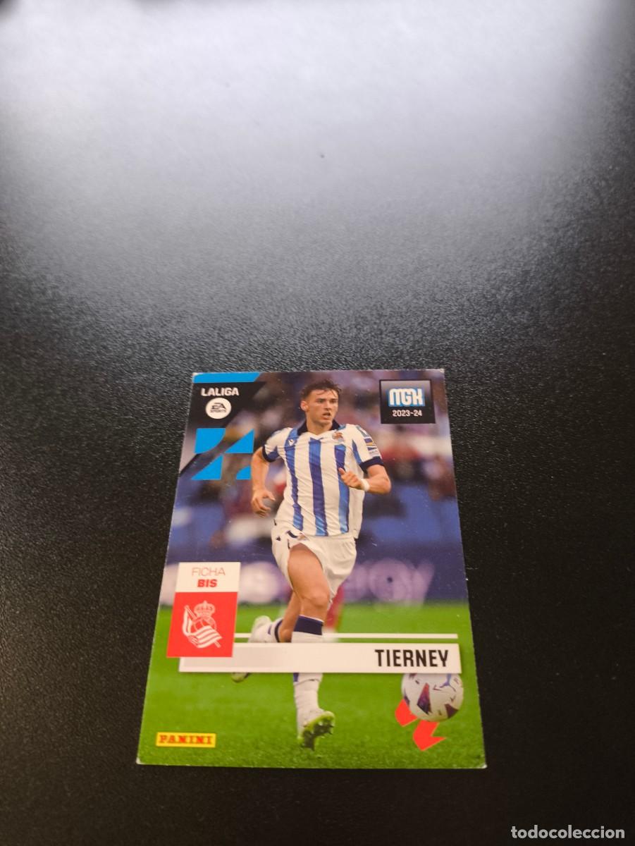 Cartes &agrave; collectionner de Football: 315 BIS Tierney REAL SOCIEDAD PANINI LIGA MEGACRACKS MGK 2023 2024 23 24 NO ESTE