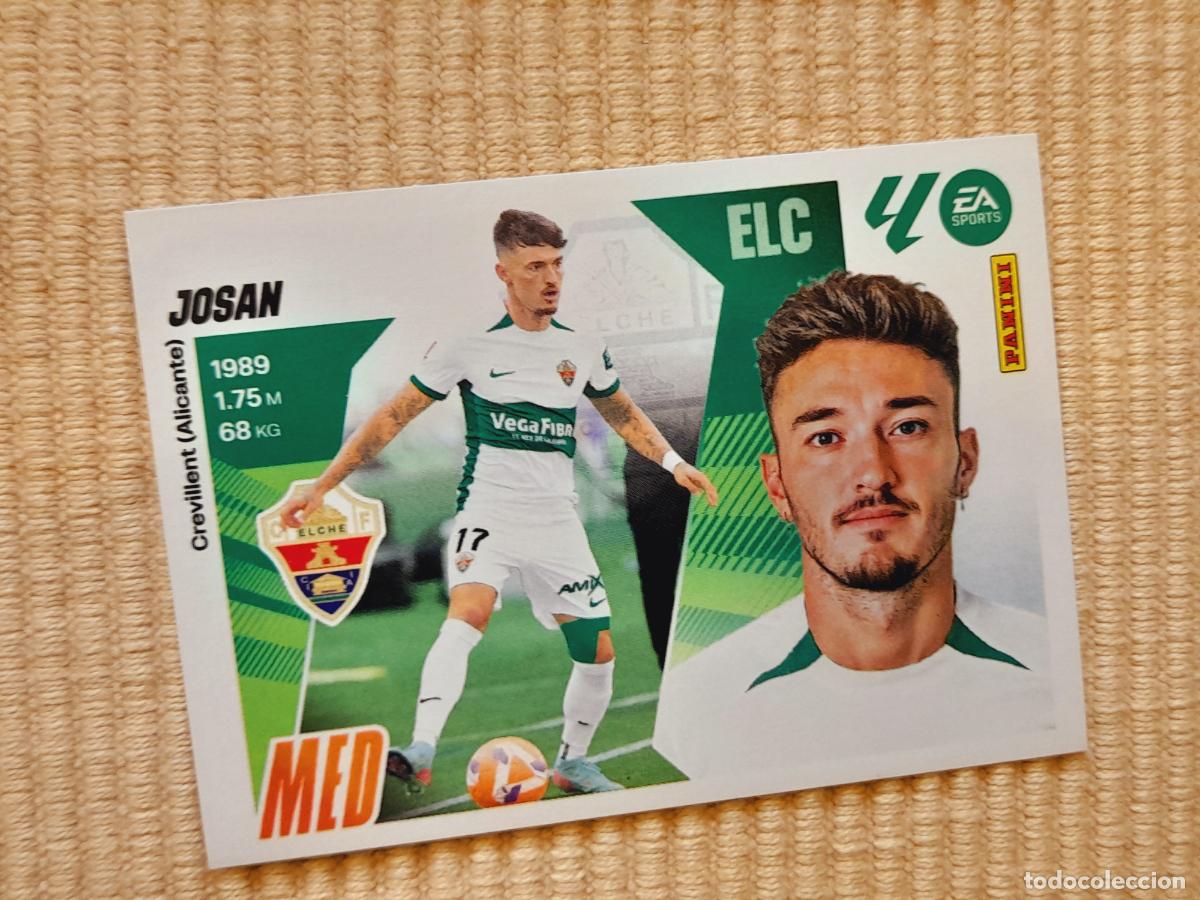 Cartes &agrave; collectionner de Football: CROMO 15A (15 A) JOSAN (ELCHE CF) LIGA 25-26 2025 2026 &Aacute;LBUM ESTE