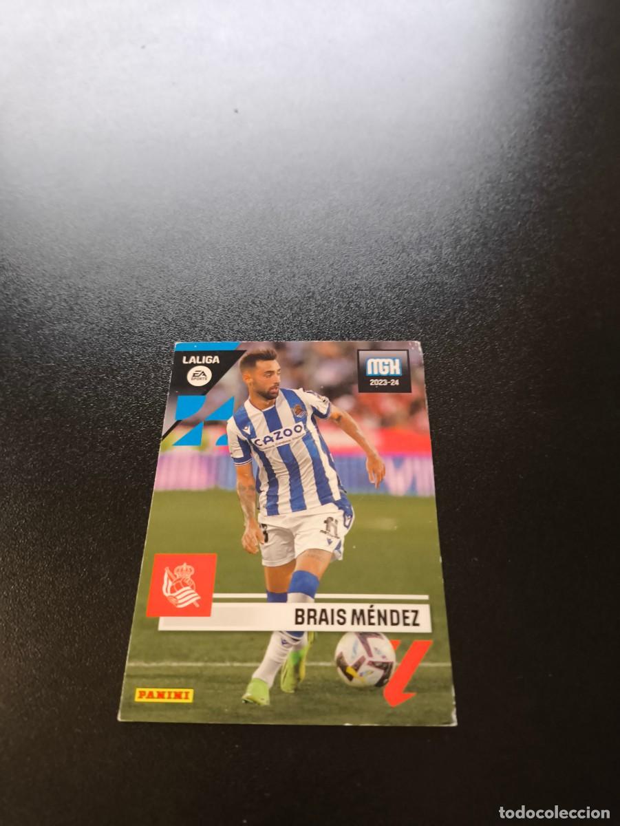 Cartes &agrave; collectionner de Football: 317 Brais M&eacute;ndez REAL SOCIEDAD PANINI LIGA MEGACRACKS MGK 2023 2024 23 24 NO ESTE