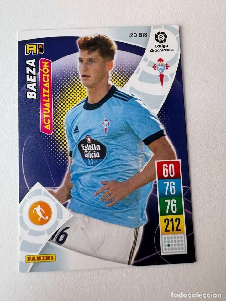 Cartes &agrave; collectionner de Football: Carta Baeza Celta Actualizaci&oacute;n 120bis Adrenalyn 2021-22