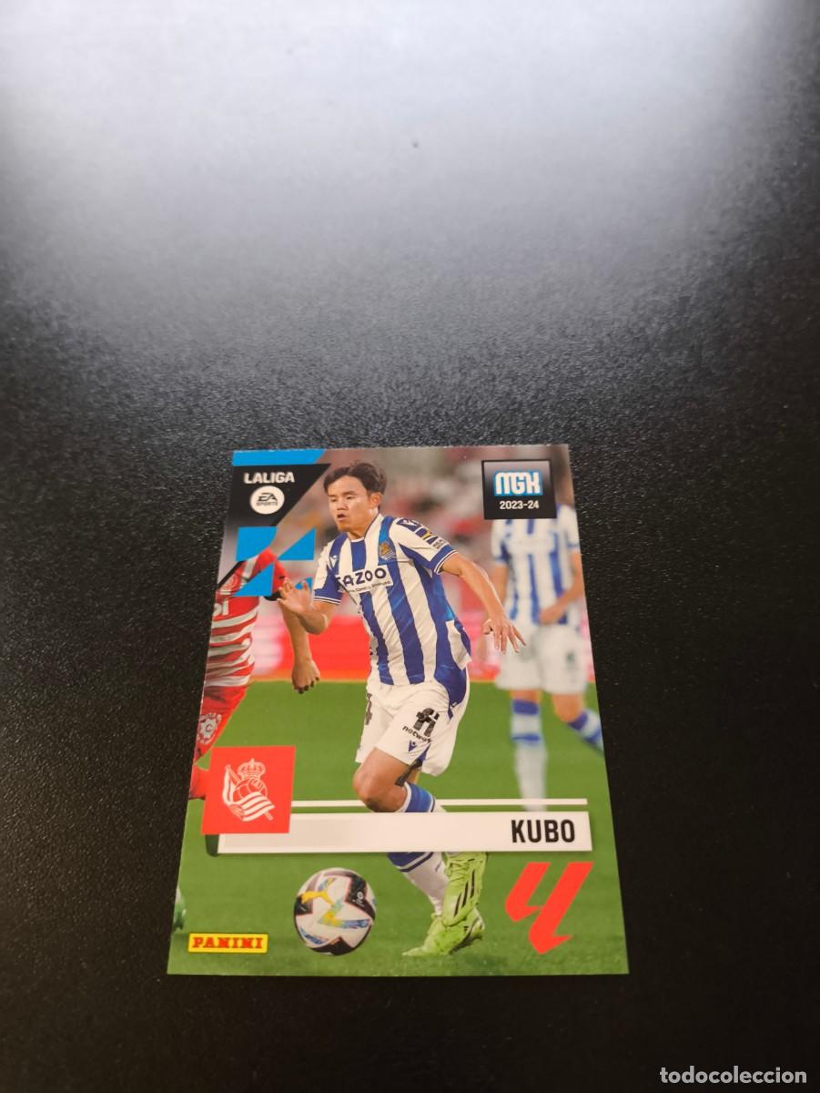 Cromos de f&uacute;tbol: 319 Kubo REAL SOCIEDAD PANINI LIGA MEGACRACKS MGK 2023 2024 23 24 NO ESTE