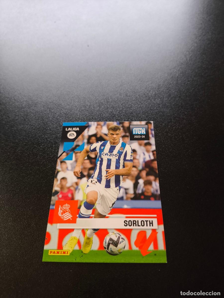 Cromos de f&uacute;tbol: 324 Sorloth REAL SOCIEDAD PANINI LIGA MEGACRACKS MGK 2023 2024 23 24 NO ESTE