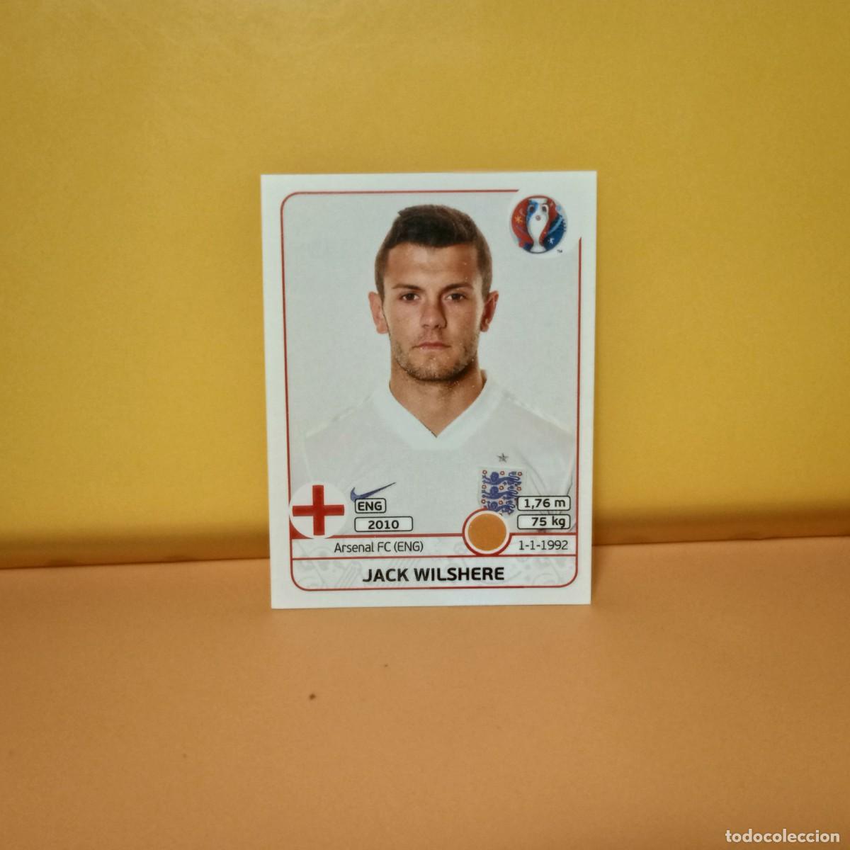 Cromos de f&uacute;tbol: PANINI EURO 2016 FRANCE; EUROCOPA FRANCIA: INGLATERRA WILSHERE 139