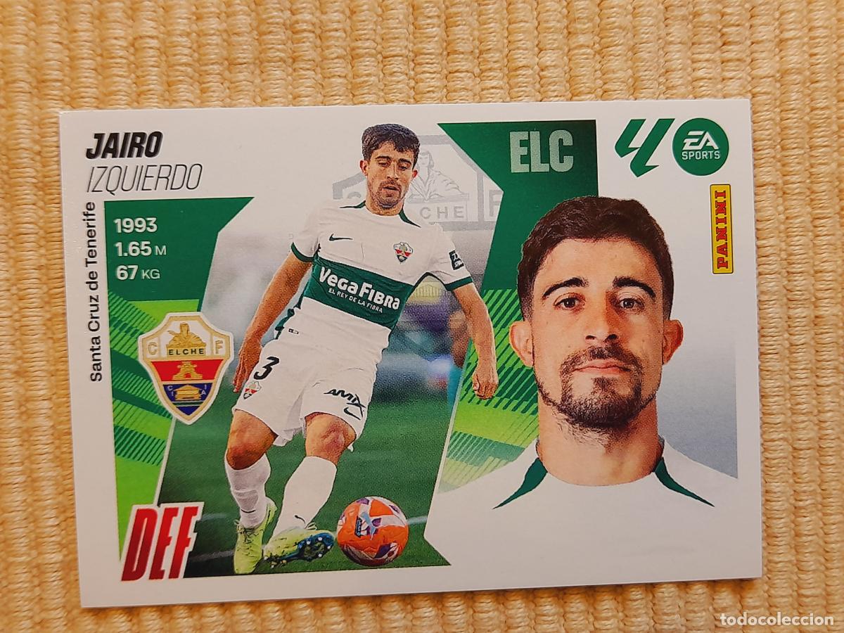 Cromos de f&uacute;tbol: CROMO 10 JURADO (ELCHE CF) LIGA 25-26 2025 2026 &Aacute;LBUM ESTE
