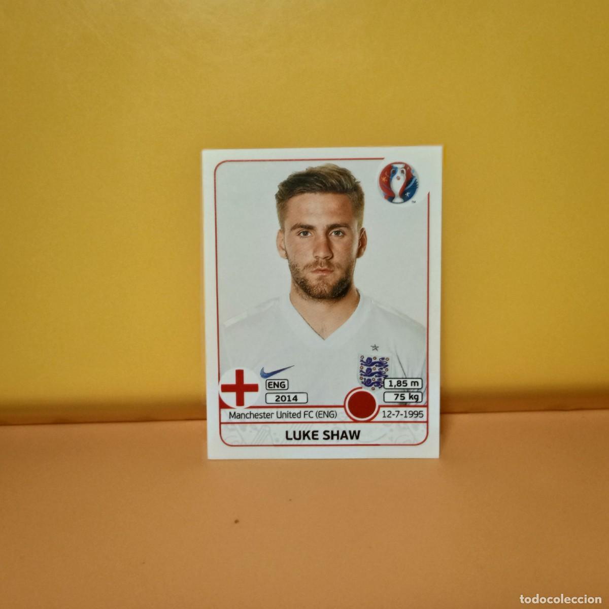 Cromos de f&uacute;tbol: PANINI EURO 2016 FRANCE; EUROCOPA FRANCIA: INGLATERRA LUKE SHAW 135