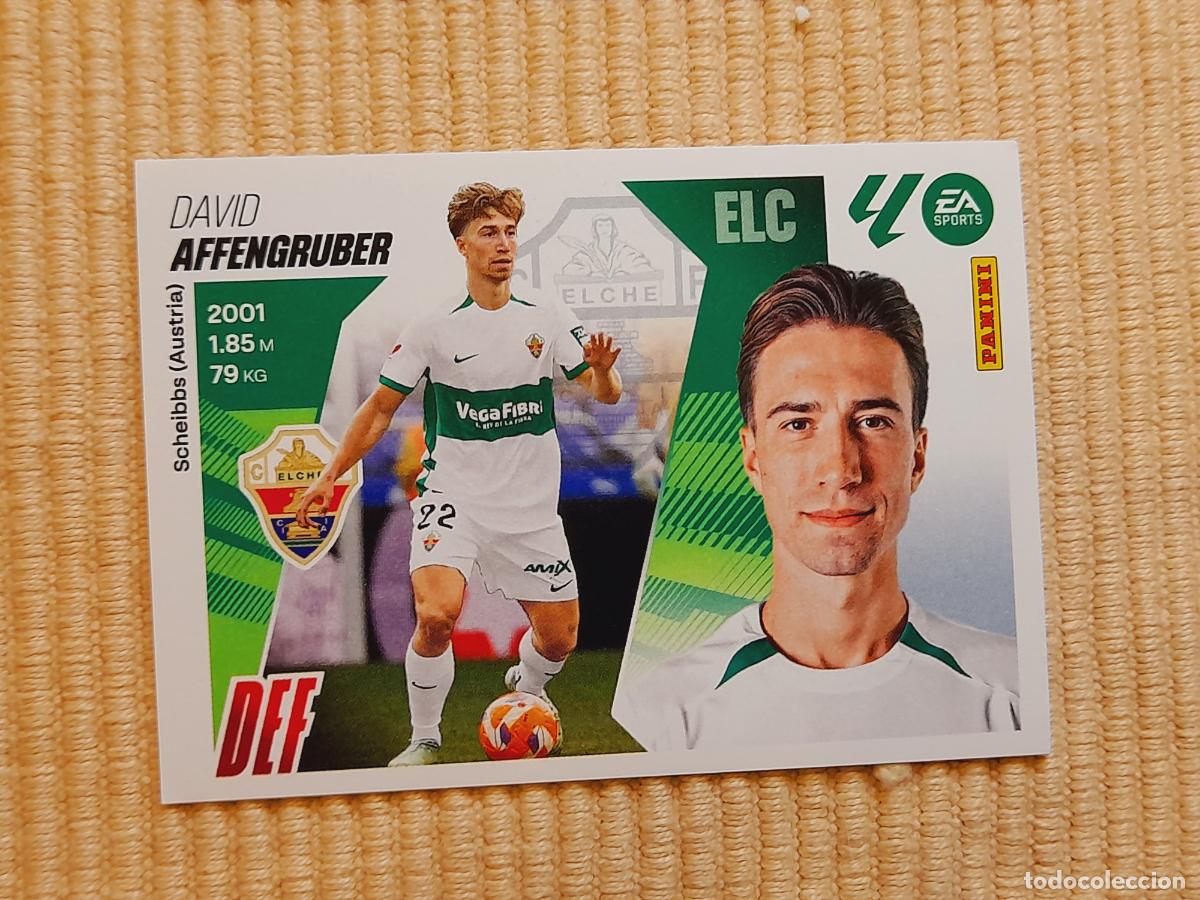 Cromos de f&uacute;tbol: CROMO 7 AFFENGRUBER (ELCHE CF) LIGA 25-26 2025 2026 &Aacute;LBUM ESTE