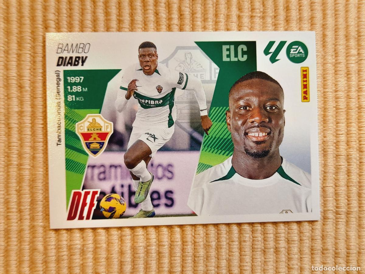 Cromos de f&uacute;tbol: CROMO 6 DIABY (ELCHE CF) LIGA 25-26 2025 2026 &Aacute;LBUM ESTE