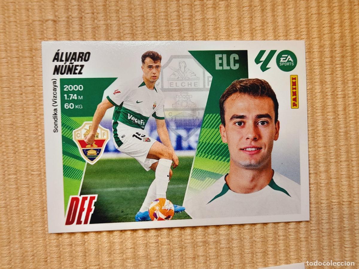 Cromos de f&uacute;tbol: CROMO 5 ALVARO NU&Ntilde;EZ (ELCHE CF) LIGA 25-26 2025 2026 &Aacute;LBUM ESTE