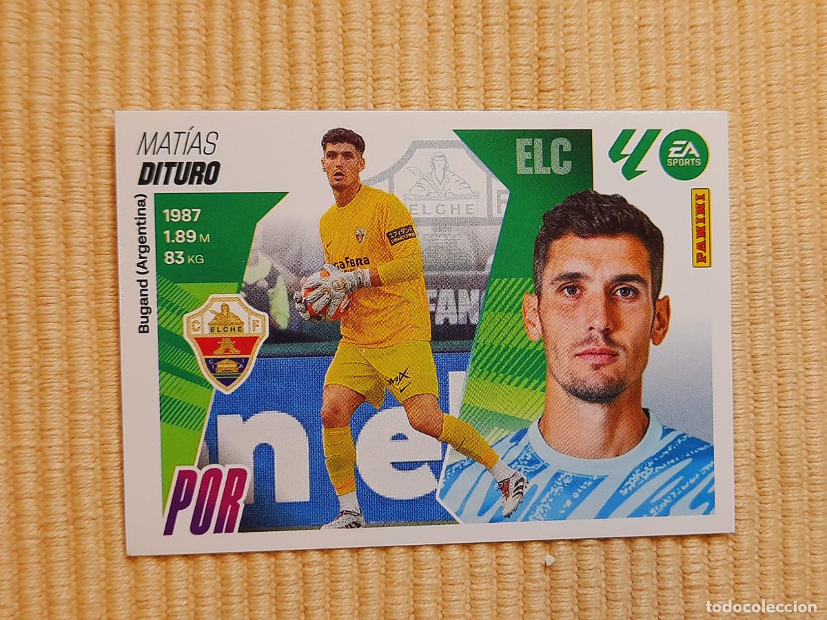 Cromos de f&uacute;tbol: CROMO 3 DITURO (ELCHE CF) LIGA 25-26 2025 2026 &Aacute;LBUM ESTE