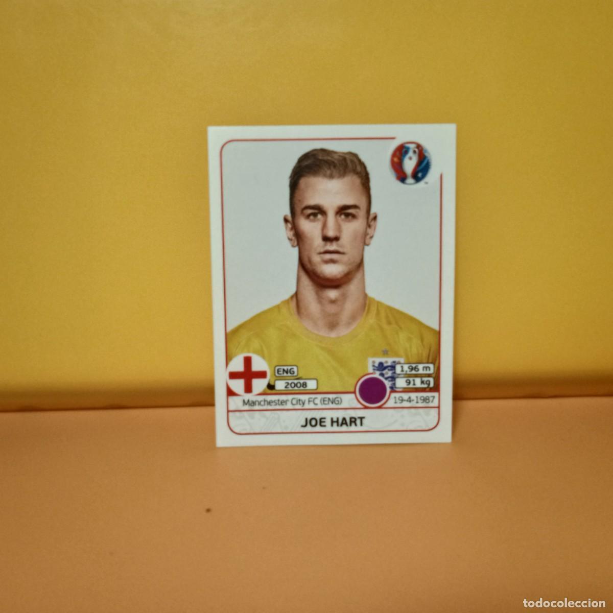 Cromos de f&uacute;tbol: PANINI EURO 2016 FRANCE; EUROCOPA FRANCIA: INGLATERRA JOE HART 129