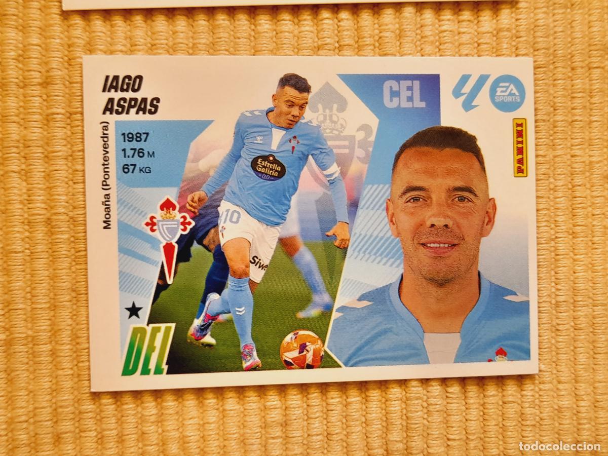 Cromos de f&uacute;tbol: CROMO 20 IAGO ASPAS (CELTA DE VIGO) LIGA 25-26 2025 2026 &Aacute;LBUM ESTE