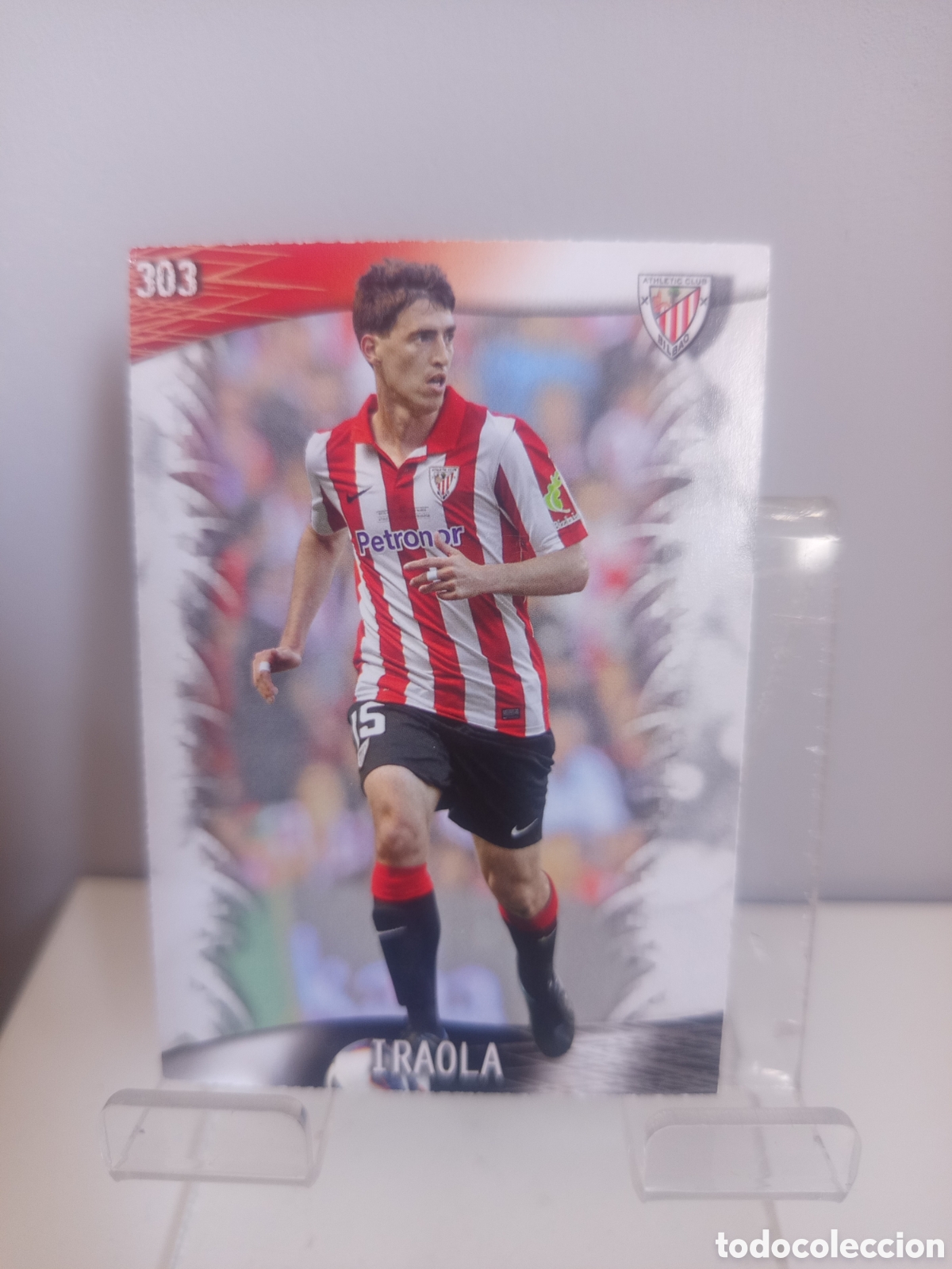 Cromos de Futebol: ❇️ CROMO ⚽ IRAOLA ATHLETIC DE BILBAO 303 FICHAS LIGA QUIZ GAME 2014 13 14 2013 2014 MUNDICROMO ❇️