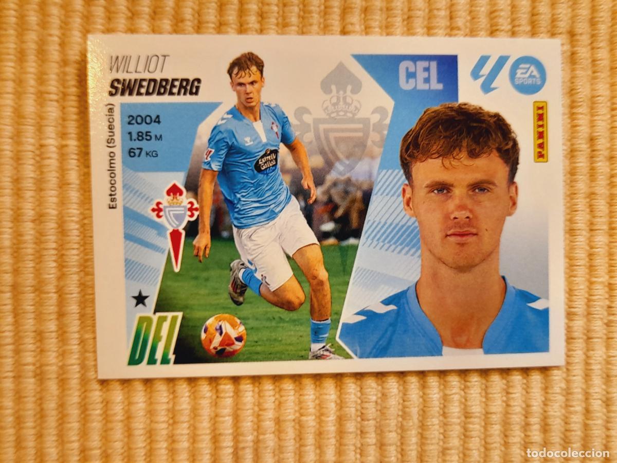 Cromos de f&uacute;tbol: CROMO 18 SWEDBERG (CELTA DE VIGO) LIGA 25-26 2025 2026 &Aacute;LBUM ESTE