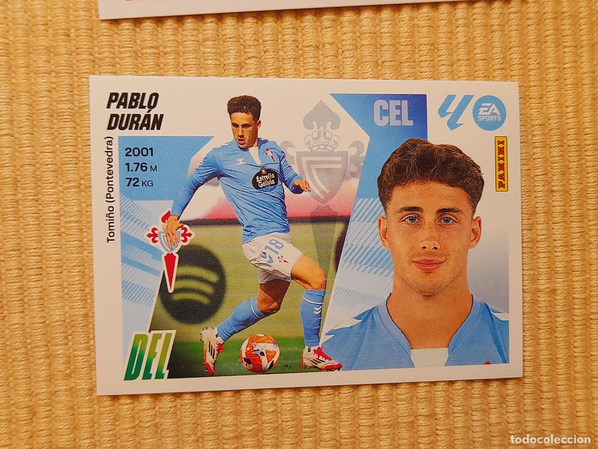 Cromos de f&uacute;tbol: CROMO 17 PABLO DURAN (CELTA DE VIGO) LIGA 25-26 2025 2026 &Aacute;LBUM ESTE
