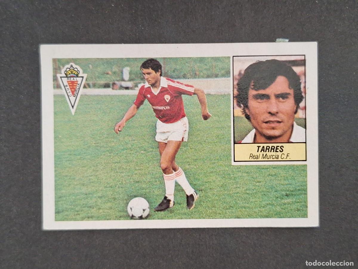 Cromos de f&uacute;tbol: L5 TARRES REAL MURCIA C. F. LIGA ESTE 1984 1985 84 85 DESPEGADO RECUPERADO