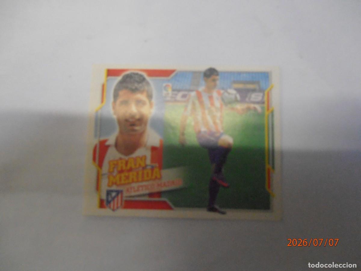 Cromos de f&uacute;tbol: Fran Merida - At. Madrid - Este 2010-11
