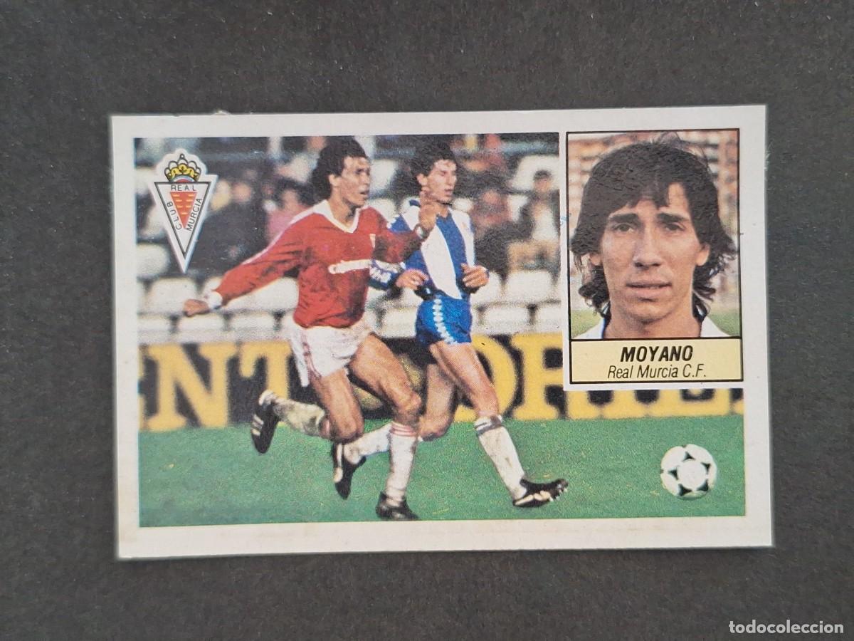 Cromos de f&uacute;tbol: L5 MOYANO REAL MURCIA C. F. LIGA ESTE 1984 1985 84 85 DESPEGADO RECUPERADO