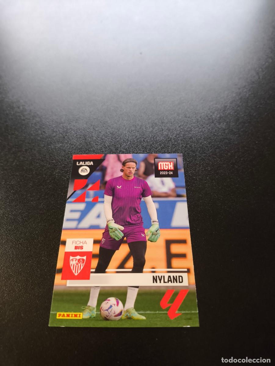 Cromos de f&uacute;tbol: 326 BIS Nyland SEVILLA PANINI LIGA MEGACRACKS MGK 2023 2024 23 24 NO ESTE