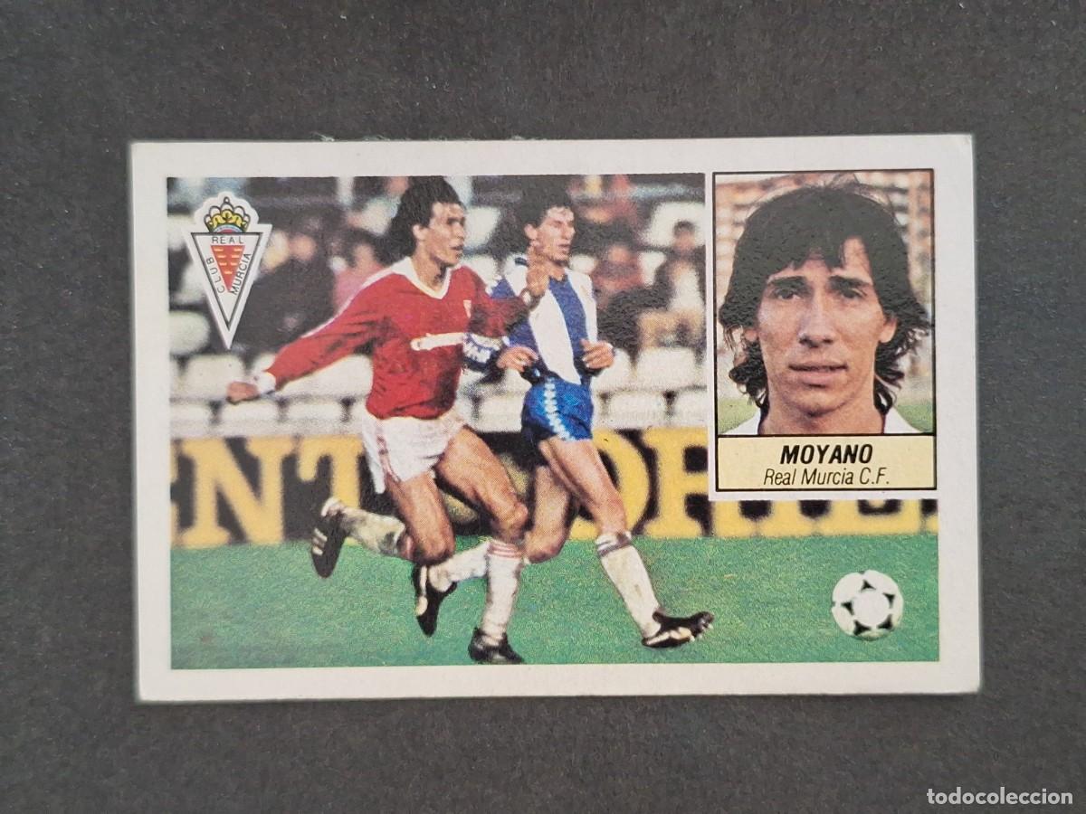 Cromos de f&uacute;tbol: L5 MOYANO REAL MURCIA C. F. LIGA ESTE 1984 1985 84 85 DESPEGADO RECUPERADO