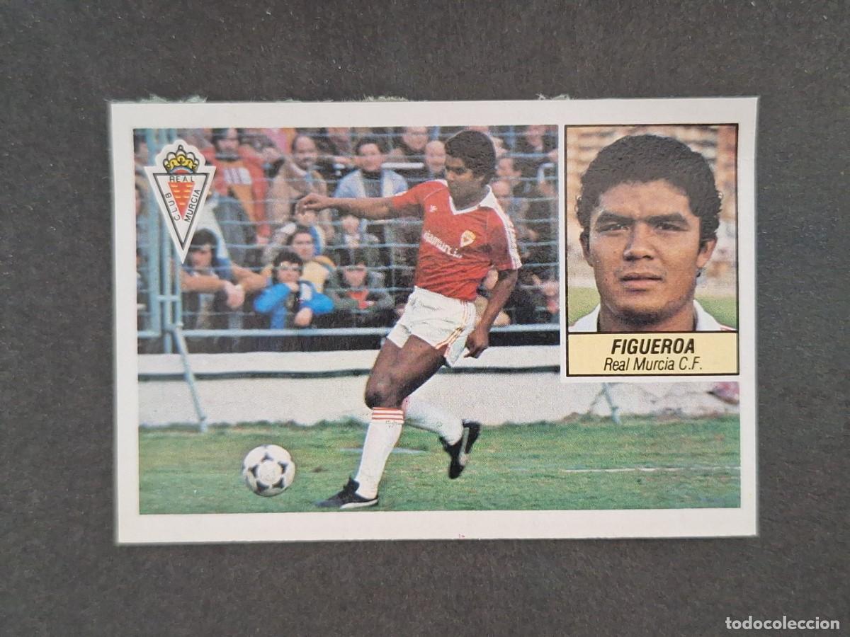 Cromos de f&uacute;tbol: L5 FIGUEROA REAL MURCIA C. F. LIGA ESTE 1984 1985 84 85 DESPEGADO RECUPERADO