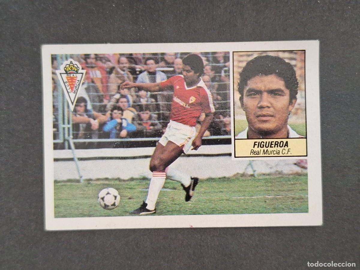 Cromos de f&uacute;tbol: L5 FIGUEROA REAL MURCIA C. F. LIGA ESTE 1984 1985 84 85 DESPEGADO RECUPERADO