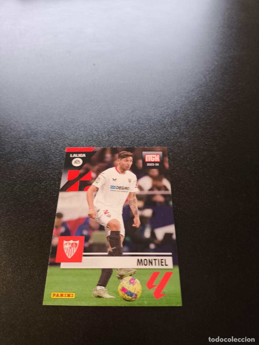 Cromos de f&uacute;tbol: 328 Montiel SEVILLA PANINI LIGA MEGACRACKS MGK 2023 2024 23 24 NO ESTE